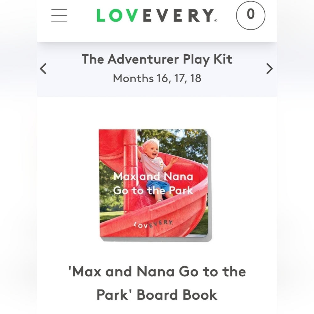 Lovevery Max and Nana Go to the Park